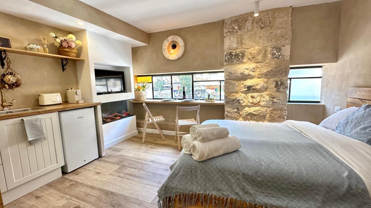 Boutique Apartment In Heart Of Haifa Bagian luar foto
