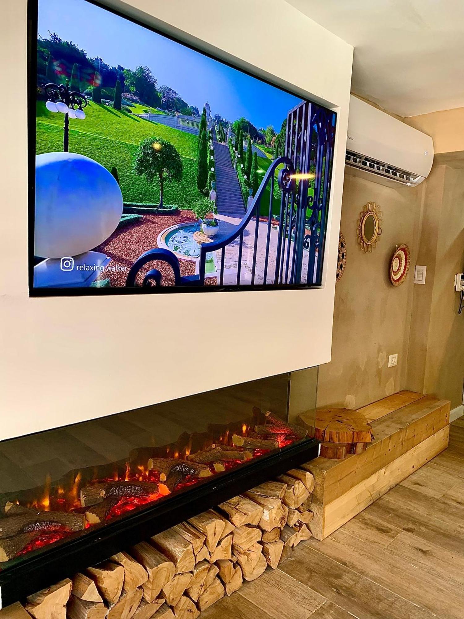 Boutique Apartment In Heart Of Haifa Bagian luar foto